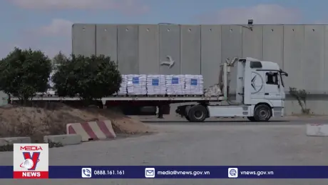 Israel cam kết đảm bảo hàng viện trợ vào Dải Gaza