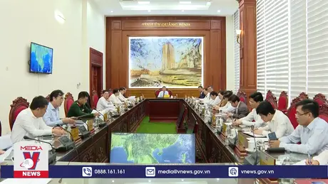 Trưởng Ban Tổ chức Trung ương làm việc với Tỉnh ủy Quảng Bình