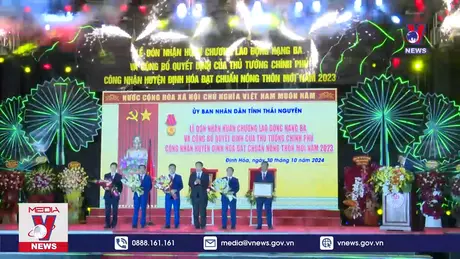 Huyện Định Hóa (Thái Nguyên) đạt chuẩn nông thôn mới