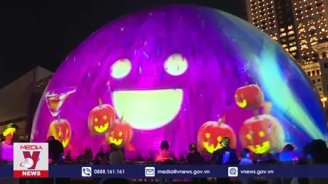 Sôi động không khí Halloween tại Hong Kong (Trung Quốc)