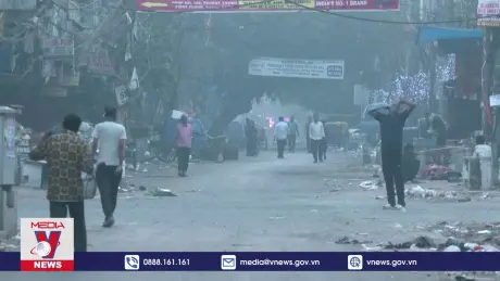 Thủ đô Ấn Độ ô nhiễm nhất thế giới sau lễ hội Diwali