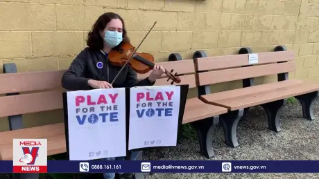 Âm nhạc lan tỏa trước thềm bầu cử Mỹ