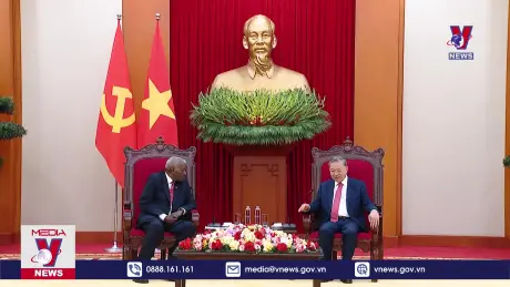 Tổng Bí thư tiếp Chủ tịch Quốc hội Cuba 

