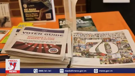 Cuộc đua sít sao giữa hai ứng cử viên tổng thống Mỹ