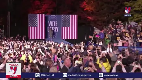 Nỗ lực bứt phá trong chặng nước rút của bầu cử Mỹ