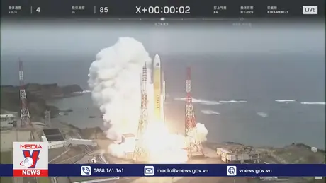 Nhật Bản phóng tên lửa đẩy mang vệ tinh quân sự