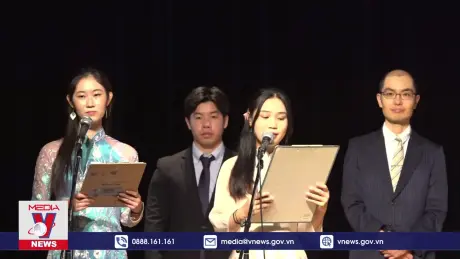 Sinh viên Nhật Bản thi hùng biện tiếng Việt