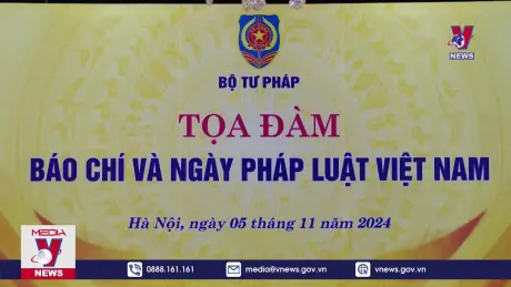 Toạ đàm báo chí và ngày pháp luật Việt Nam