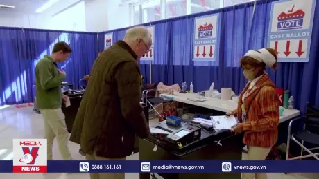 Tương quan giữa hai ứng cử viên Mỹ trước giờ bầu cử