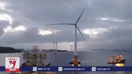 Hàn Quốc xây dựng tổ hợp điện gió ngoài khơi lớn nhất thế giới