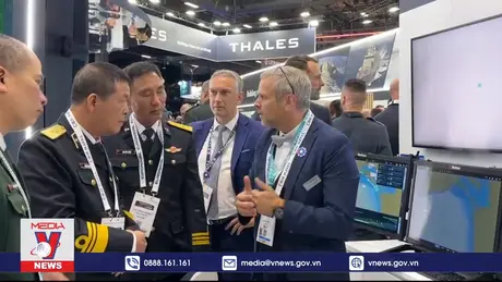 Việt Nam tham dự Triển lãm Vũ khí Hải quân quốc tế