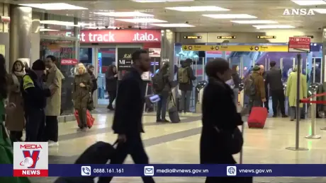 Nhân viên đường sắt Italy đình công