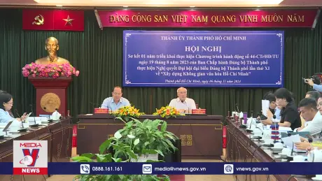 Đẩy mạnh xây dựng Không gian văn hóa Hồ Chí Minh trên địa bàn TP.HCM