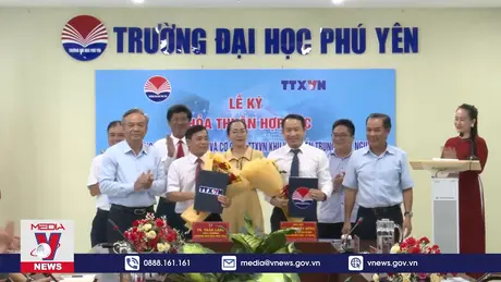 Trường ĐH Phú Yên và Cơ quan TTXVN khu vực Miền Trung - Tây Nguyên hợp tác cùng phát triển