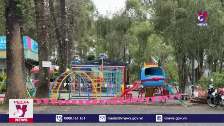 Nhiều hạng mục tại Trung tâm hoạt động thanh thiếu nhi Lâm Đồng xuống cấp