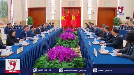 Thủ tướng Phạm Minh Chính hội đàm với Thủ tướng Trung Quốc Lý Cường