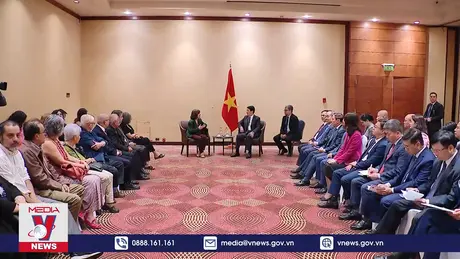 Chủ tịch nước tiếp đoàn Viện Văn hoá Hữu nghị Chile - Việt Nam