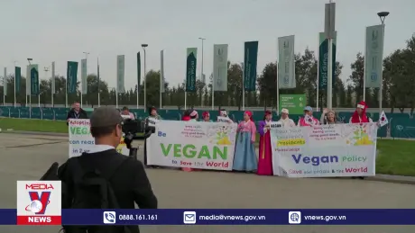 Không khí bên ngoài hội nghị COP29