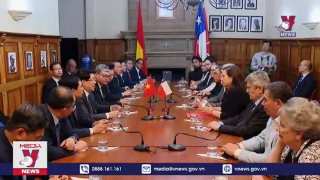 Chủ tịch nước tiếp Chủ tịch Đảng Xã hội Chile