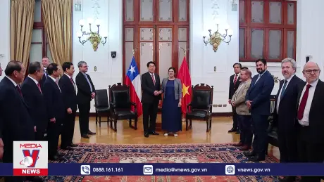 Chủ tịch nước Lương Cường hội kiến Chủ tịch Hạ viện Chile