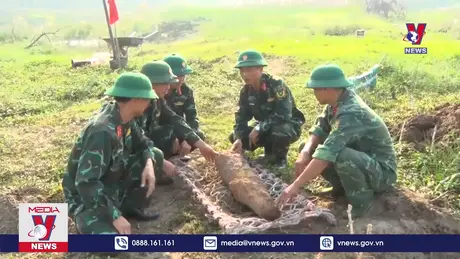 Hưng Yên di dời và hủy nổ thành công quả bom nặng hơn 100kg