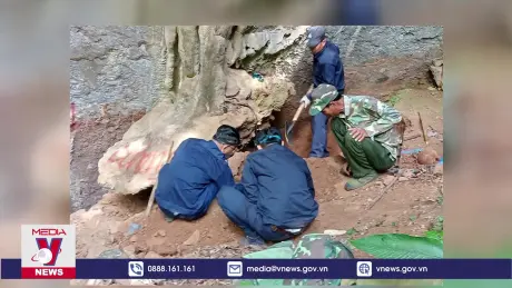Tìm thấy 9 bộ hài cốt liệt sĩ hy sinh tại Lào