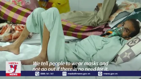 Hàng nghìn người nhập viện do khói bụi ở Pakistan