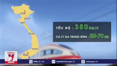 Kỳ vọng vào quyết tâm hoàn thành đường sắt cao tốc Bắc - Nam