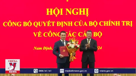 Ông Đặng Khánh Toàn giữ chức Bí thư Tỉnh ủy Nam Định