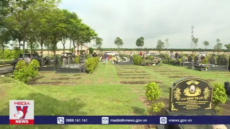 Xây dựng “văn minh xanh” từ công viên nghĩa trang