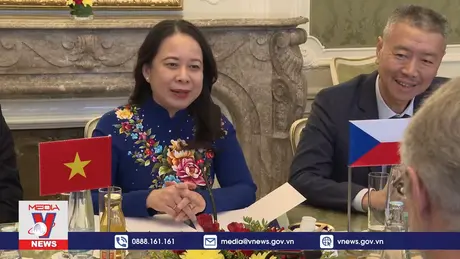 Phó Chủ tịch nước Võ Thị Ánh Xuân thăm chính thức CH Séc