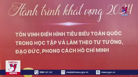 Hồ Chí Minh - Hành trình khát vọng 2024: Nguyện học tập và noi gương Bác