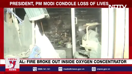 Hỏa hoạn nghiêm trọng tại bệnh viện Ấn Độ