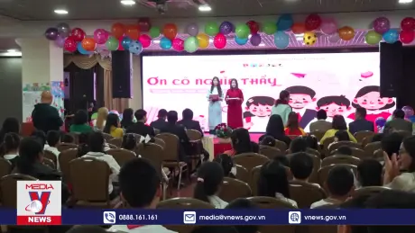 Tri ân thầy cô giáo dạy tiếng Việt ở LB Nga