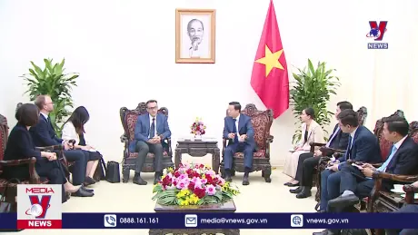 Phó Thủ tướng Trần Hồng Hà tiếp lãnh đạo Tập đoàn CMA-CGM