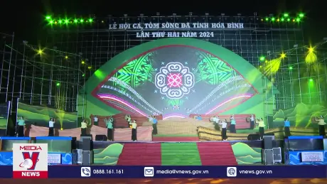 Khai mạc Lễ hội Cá Tôm sông Đà tỉnh Hòa Bình năm 2024