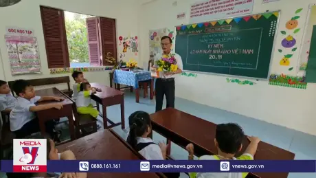 Tri ân thầy, cô giáo ở huyện đảo Trường Sa