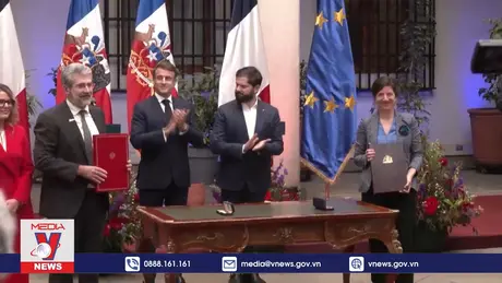 Pháp và Chile khẳng định quan hệ hữu nghị sâu sắc