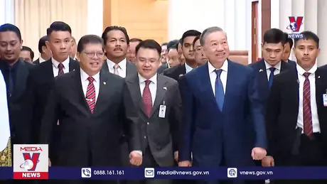 Tổng Bí thư Tô Lâm hội kiến Chủ tịch Hạ viện Malaysia