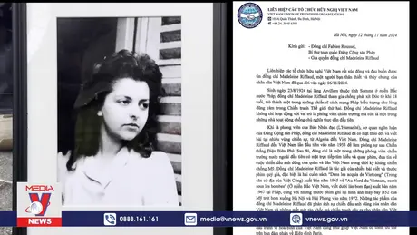 Tiễn biệt người bạn thủy chung Madeleine Riffaud