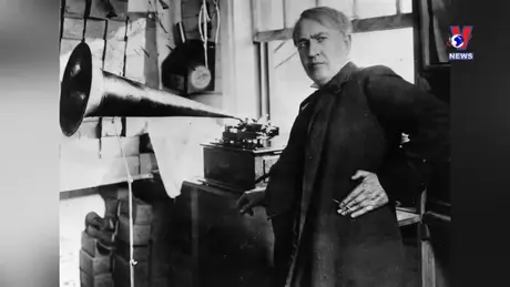 Thông điệp lịch sử: Máy quay đĩa - sáng chế vĩ đại đầu tiên của Thomas Edison