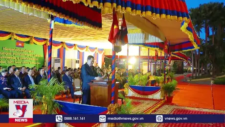 Khánh thành nhà hành chính Quốc hội Campuchia