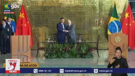 Trung Quốc, Brazil nâng cấp quan hệ đối tác chiến lược