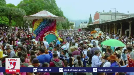 Rực rỡ lễ hội hoa ở Guatemala