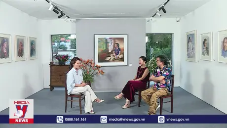 Radar Văn hóa: Triển lãm chân dung màu nước lần đầu tiên tại Hà Nội