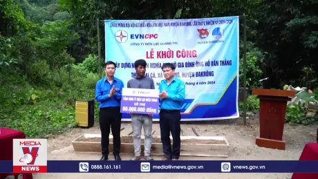 EVNCPC xây thêm 70 căn nhà tình nghĩa