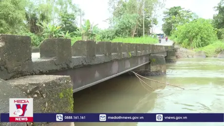 Hiểm họa rình rập tại ngầm tràn Rù Rì trong mùa mưa lũ