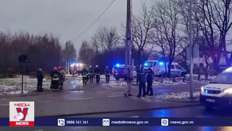 Máy bay vận tải của Đức rơi gần thủ đô Litva