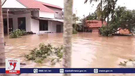 Quảng Ngãi khẩn trương khắc phục ngập úng do mưa lũ