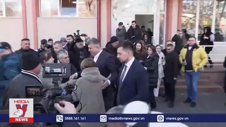 Kết quả sơ bộ bầu cử tổng thống vòng 1 ở Romania